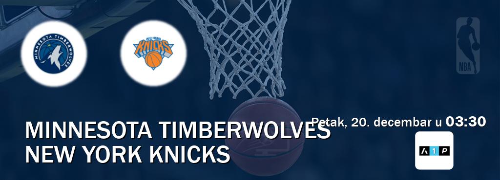 Izravni prijenos utakmice Minnesota Timberwolves i New York Knicks pratite uživo na Arena Premium 1 (petak, 20. decembar u  03:30).