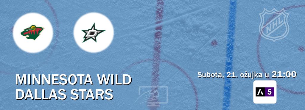 Izravni prijenos utakmice Minnesota Wild i Dallas Stars pratite uživo na Arena Sport 5 (subota, 21. ožujka u  21:00).