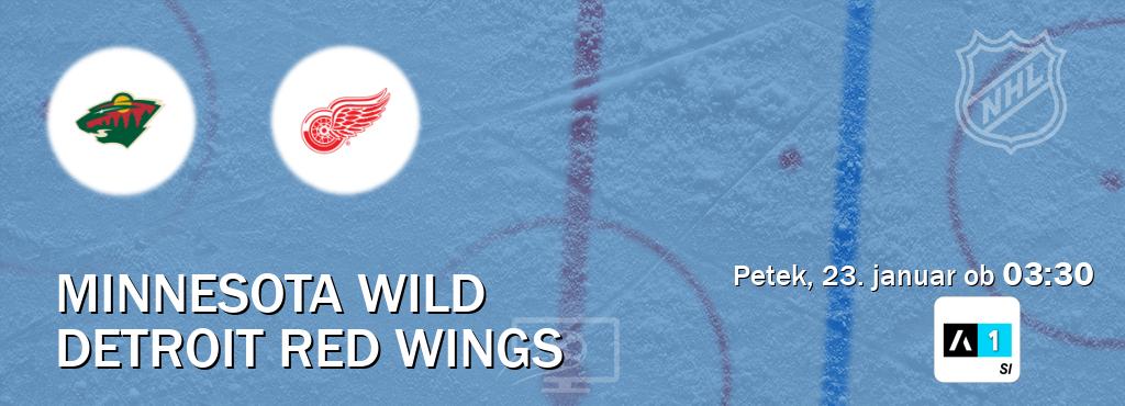 Ne zamudi prenosa tekme Minnesota Wild - Detroit Red Wings v živo na Arena Sport 1.