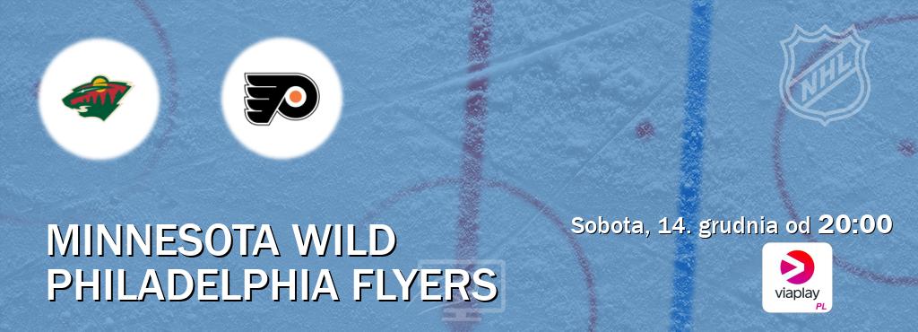 Gra między Minnesota Wild i Philadelphia Flyers transmisja na żywo w Viaplay Polska (sobota, 14. grudnia od  20:00).