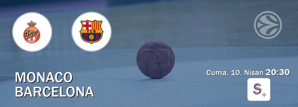 Karşılaşma Monaco - Barcelona S Sport +'den canlı yayınlanacak (Cuma, 10. Nisan  20:30).