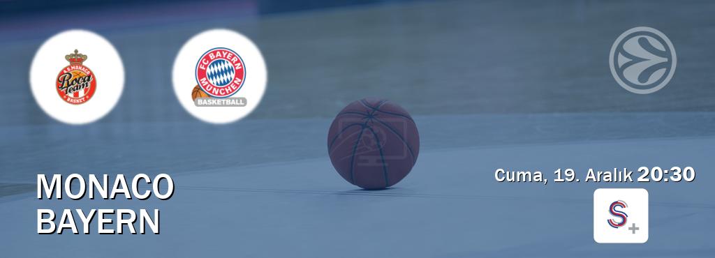 Karşılaşma Monaco - Bayern S Sport +'den canlı yayınlanacak (Cuma, 19. Aralık  20:30).
