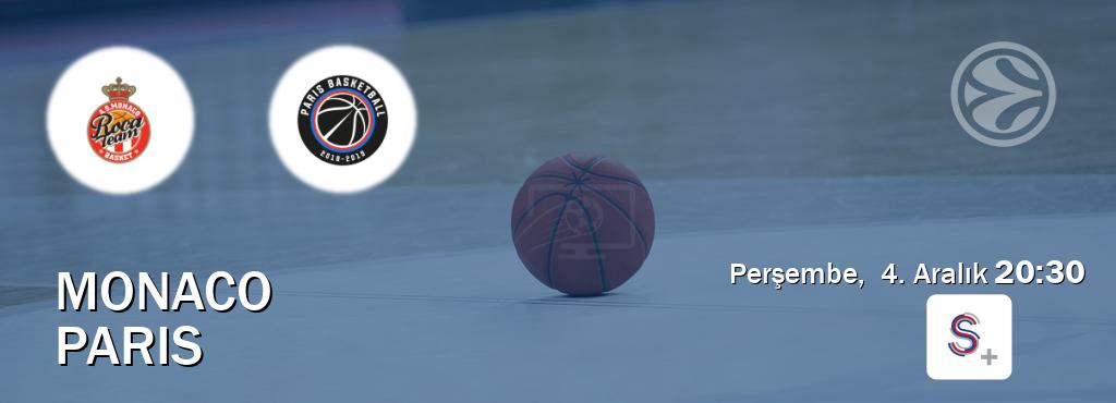 Karşılaşma Monaco - Paris S Sport +'den canlı yayınlanacak (Perşembe, 4. Aralık 20:30). Karşılaşma Monaco - Paris S Sport +'den canlı yayınlanacak (Perşembe, 4. Aralık 20:30).
