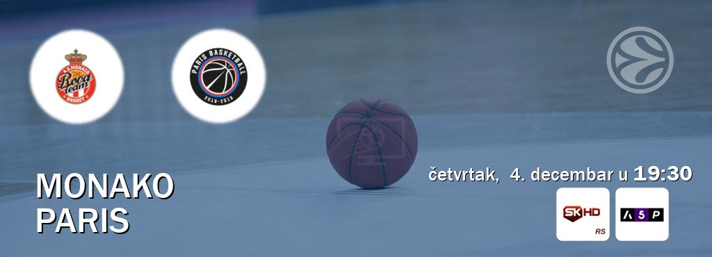 Izravni prijenos utakmice Monako i Paris pratite uživo na Sportklub HD i Arena Premium 5 (četvrtak, 4. decembar u 19:30). Izravni prijenos utakmice Monako i Paris pratite uživo na Sportklub HD i Arena Premium 5 (četvrtak, 4. decembar u 19:30).