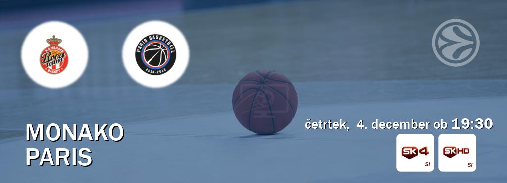 Dvoboj Monako in Paris s prenosom tekme v živo na Sportklub 4 in Sportklub HD. Dvoboj Monako in Paris s prenosom tekme v živo na Sportklub 4 in Sportklub HD.