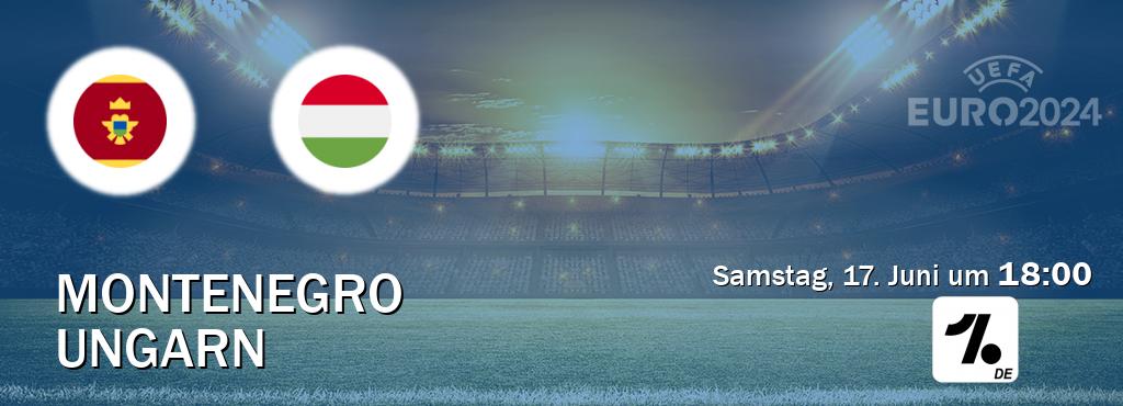 Das Spiel zwischen Montenegro und Ungarn wird am Samstag, 17. Juni um  18:00, live vom OneFootball Deutschland übertragen.