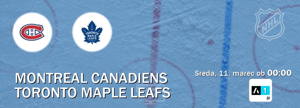 Ne zamudi prenosa tekme Montreal Canadiens - Toronto Maple Leafs v živo na Arena Sport 1.
