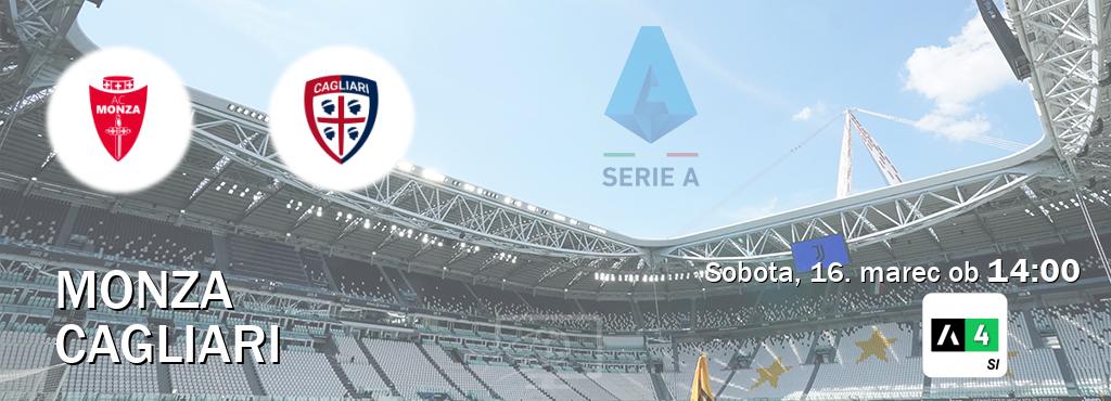 Monza in Cagliari v živo na Arena Sport 4. Prenos tekme bo v sobota, 16. marec ob  14:00
