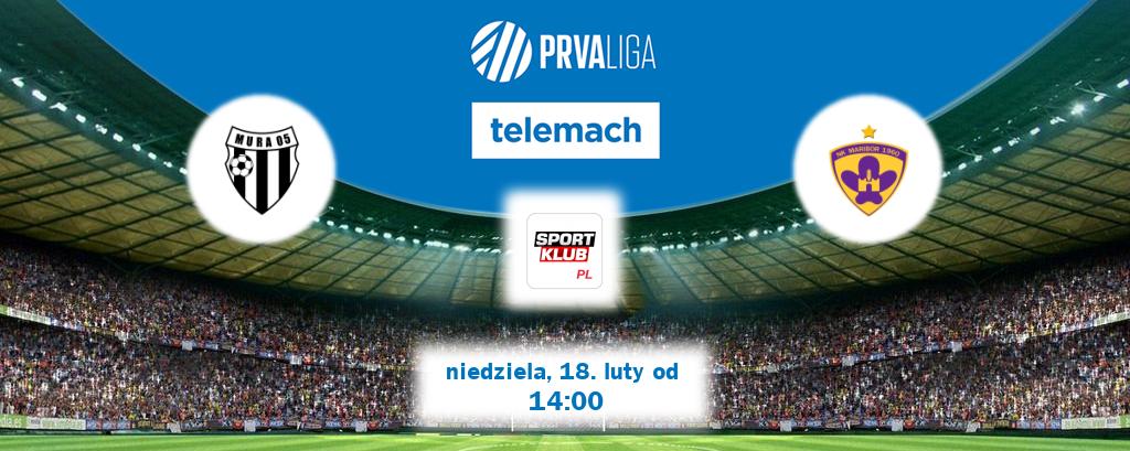 Gra między Mura i Maribor transmisja na żywo w Sportklub (niedziela, 18. luty od  14:00).
