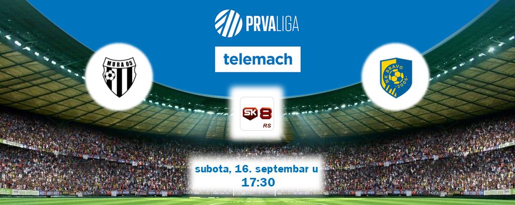 Izravni prijenos utakmice Mura i NK Bravo pratite uživo na Sportklub 8 (subota, 16. septembar u  17:30).