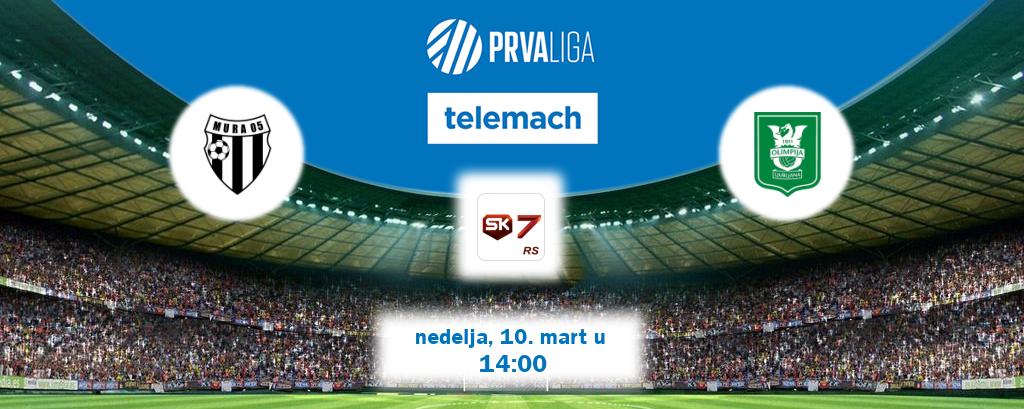Izravni prijenos utakmice Mura i Olimpija Ljubljana pratite uživo na Sportklub 7 (nedelja, 10. mart u  14:00).