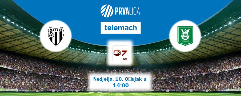 Izravni prijenos utakmice Mura i Olimpija Ljubljana pratite uživo na Sportklub 7 (Nedjelja, 10. Ožujak u  14:00).