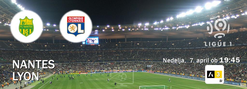 Dvoboj Nantes in Lyon s prenosom tekme v živo na Arena Sport 3.