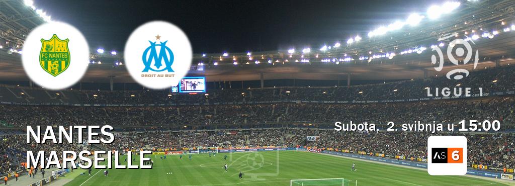 Izravni prijenos utakmice Nantes i Marseille pratite uživo na Arena Sport 6 (subota,  2. svibnja u  15:00).