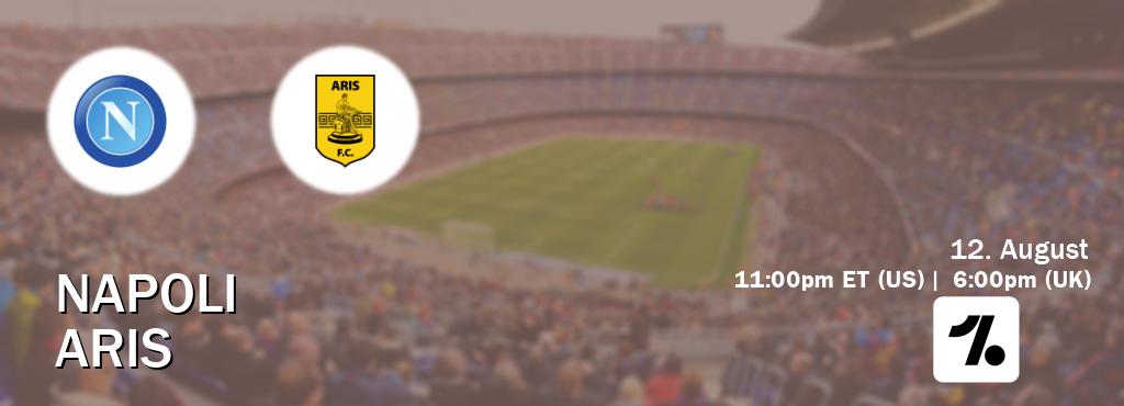 You can watch game live between Napoli and Aris on OneFootball.