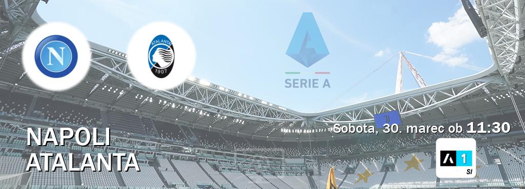 Dvoboj Napoli in Atalanta s prenosom tekme v živo na Arena Sport 1.