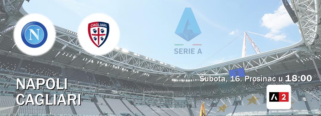 Izravni prijenos utakmice Napoli i Cagliari pratite uživo na Arena Sport 2 (Subota, 16. Prosinac u  18:00).