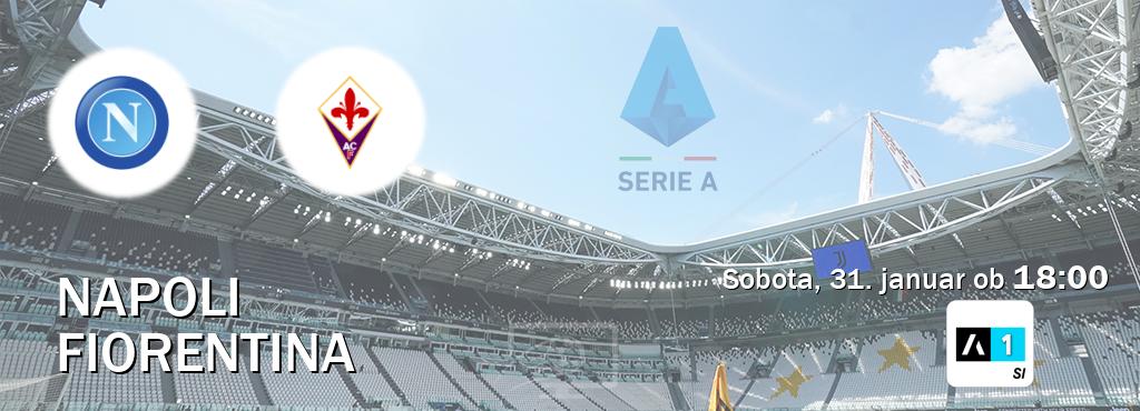 Prenos tekme med Napoli in Fiorentina v živo na Arena Sport 1 (sobota, 31. januar ob  18:00 uri).
