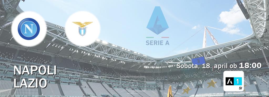 Dvoboj Napoli in Lazio s prenosom tekme v živo na Arena Sport 1.