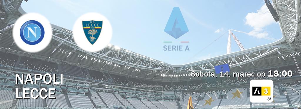 Napoli in Lecce v živo na Arena Sport 3. Prenos tekme bo v sobota, 14. marec ob  18:00