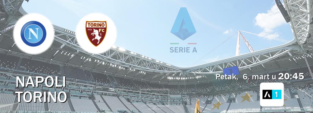 Izravni prijenos utakmice Napoli i Torino pratite uživo na Arena Sport 1 (petak, 6. mart u 20:45). Izravni prijenos utakmice Napoli i Torino pratite uživo na Arena Sport 1 (petak, 6. mart u 20:45).