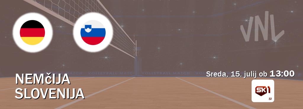 Ne zamudi prenosa tekme Nemčija - Slovenija v živo na Sportklub 1.