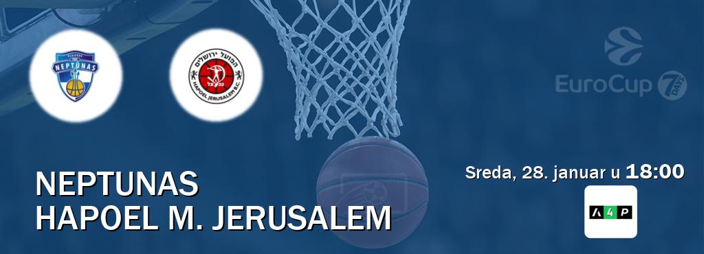 Izravni prijenos utakmice Neptunas i Hapoel M. Jerusalem pratite uživo na Arena Premium 4 (sreda, 28. januar u  18:00).