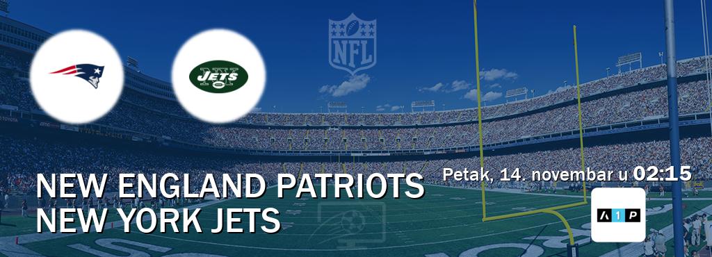 Izravni prijenos utakmice New England Patriots i New York Jets pratite uživo na Arena Premium 1 (petak, 14. novembar u  02:15).