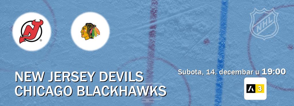 Izravni prijenos utakmice New Jersey Devils i Chicago Blackhawks pratite uživo na Arena Sport 3 (subota, 14. decembar u  19:00).