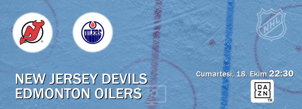 Karşılaşma New Jersey Devils - Edmonton Oilers DAZN'den canlı yayınlanacak (Cumartesi, 18. Ekim 22:30). Karşılaşma New Jersey Devils - Edmonton Oilers DAZN'den canlı yayınlanacak (Cumartesi, 18. Ekim 22:30).