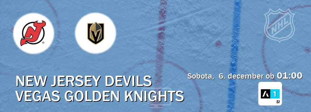 Ne zamudi prenosa tekme New Jersey Devils - Vegas Golden Knights v živo na Arena Sport 1.