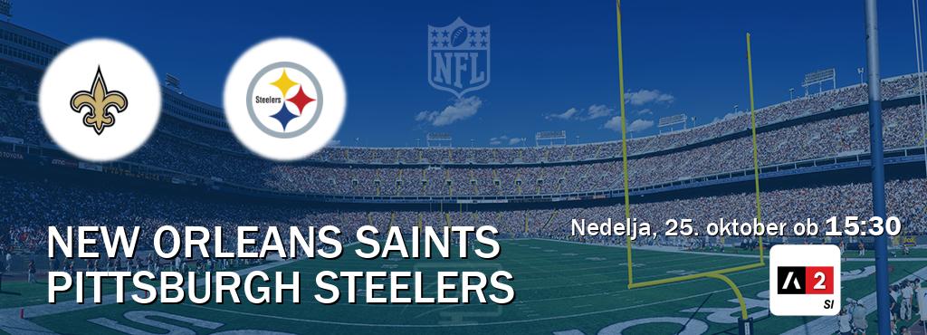 Ne zamudi prenosa tekme New Orleans Saints - Pittsburgh Steelers v živo na Arena Sport 2. Ne zamudi prenosa tekme New Orleans Saints - Pittsburgh Steelers v živo na Arena Sport 2.
