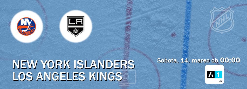 Dvoboj New York Islanders in Los Angeles Kings s prenosom tekme v živo na Arena Sport 1.