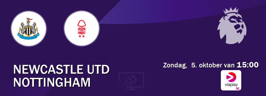 Wedstrijd tussen Newcastle Utd en Nottingham live op tv bij Viaplay Nederland (zondag, 5. oktober van 15:00). Wedstrijd tussen Newcastle Utd en Nottingham live op tv bij Viaplay Nederland (zondag, 5. oktober van 15:00).