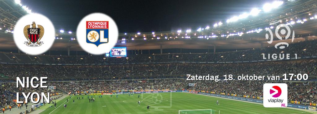 Wedstrijd tussen Nice en Lyon live op tv bij Viaplay Nederland (zaterdag, 18. oktober van 17:00). Wedstrijd tussen Nice en Lyon live op tv bij Viaplay Nederland (zaterdag, 18. oktober van 17:00).