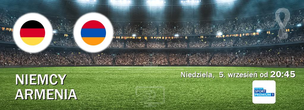 Gra między Niemcy i Armenia transmisja na żywo w Polsat Sport Premium 1 (niedziela,  5. wrzesień od  20:45).