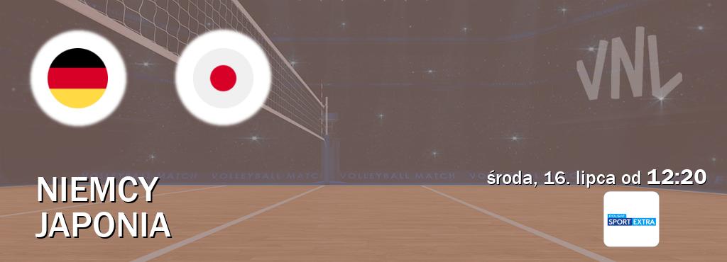 Gra między Niemcy i Japonia transmisja na żywo w Polsat Sport Extra (środa, 16. lipca od  12:20).