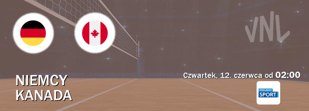 Gra między Niemcy i Kanada transmisja na żywo w Polsat Sport (czwartek, 12. czerwca od  02:00).