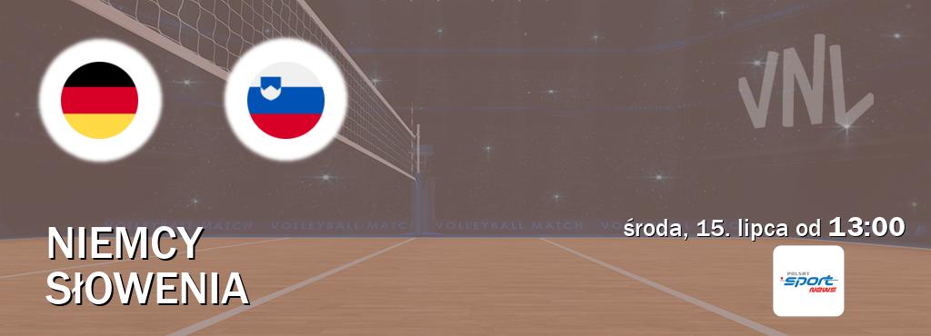 Gra między Niemcy i Słowenia transmisja na żywo w Polsat Sport News (środa, 15. lipca od  13:00).