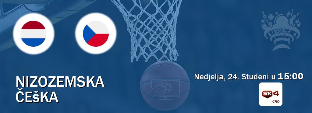 Izravni prijenos utakmice Nizozemska i Češka pratite uživo na Sportklub 4 (Nedjelja, 24. Studeni u  15:00).