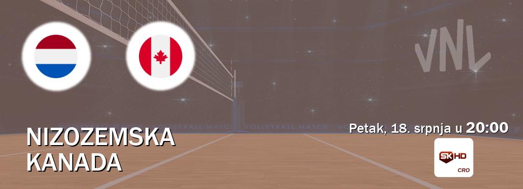 Izravni prijenos utakmice Nizozemska i Kanada pratite uživo na Sportklub HD (petak, 18. srpnja u  20:00).