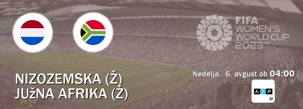 Dvoboj Nizozemska (Ž) in Južna Afrika (Ž) s prenosom tekme v živo na Arena Sport Premium.