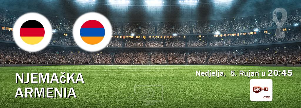 Izravni prijenos utakmice Njemačka i Armenia pratite uživo na Sportklub HD (Nedjelja,  5. Rujan u  20:45).