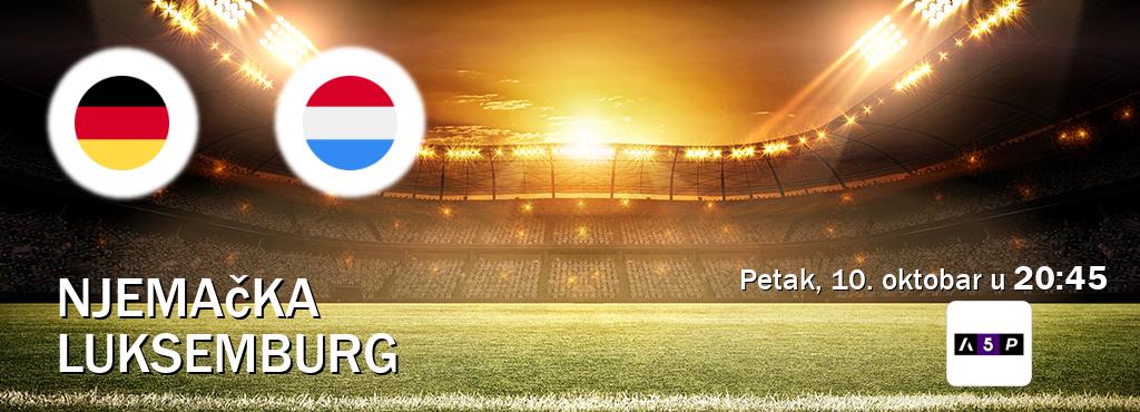 Izravni prijenos utakmice Njemačka i Luksemburg pratite uživo na Arena Premium 5 (petak, 10. oktobar u 20:45). Izravni prijenos utakmice Njemačka i Luksemburg pratite uživo na Arena Premium 5 (petak, 10. oktobar u 20:45).