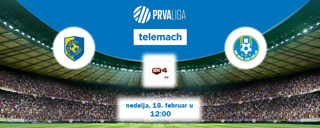 Izravni prijenos utakmice NK Bravo i Celje pratite uživo na Sportklub 4 (nedelja, 18. februar u  12:00).