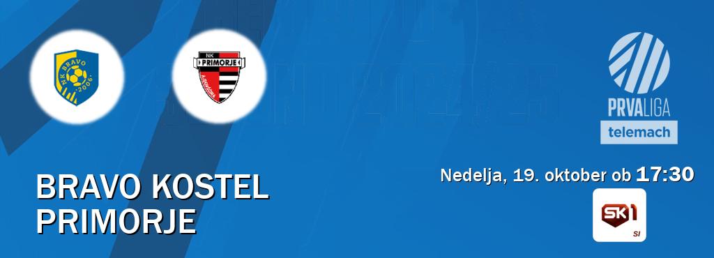 Dvoboj Bravo Kostel in Primorje s prenosom tekme v živo na Sportklub 1. Dvoboj Bravo Kostel in Primorje s prenosom tekme v živo na Sportklub 1.