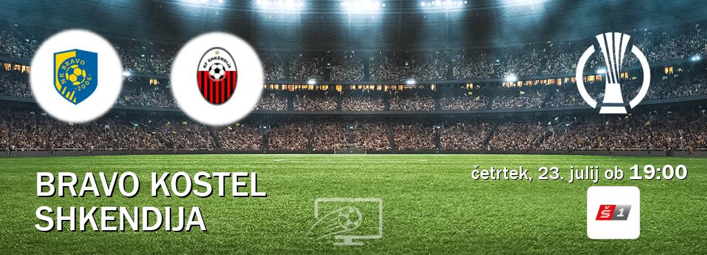 Dvoboj Bravo Kostel in Shkendija s prenosom tekme v živo na Sport TV 1. Dvoboj Bravo Kostel in Shkendija s prenosom tekme v živo na Sport TV 1.