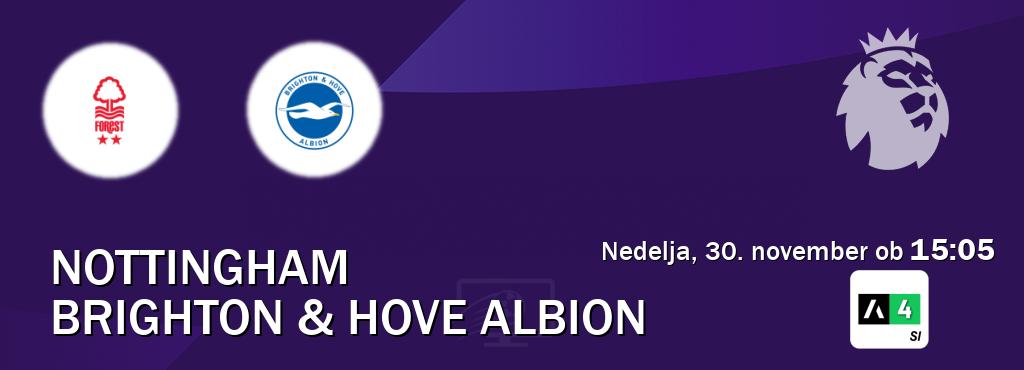 Dvoboj Nottingham in Brighton & Hove Albion s prenosom tekme v živo na Arena Sport 4. Dvoboj Nottingham in Brighton & Hove Albion s prenosom tekme v živo na Arena Sport 4.