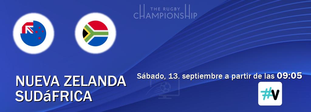 El partido entre Nueva Zelanda y Sudáfrica será retransmitido por M+ Vamos (sábado, 13. septiembre a partir de las 09:05). El partido entre Nueva Zelanda y Sudáfrica será retransmitido por M+ Vamos (sábado, 13. septiembre a partir de las 09:05).