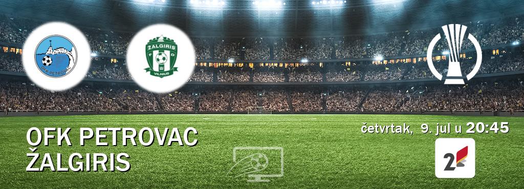 Izravni prijenos utakmice OFK Petrovac i Žalgiris pratite uživo na TVCG 2 (četvrtak,  9. jul u  20:45).